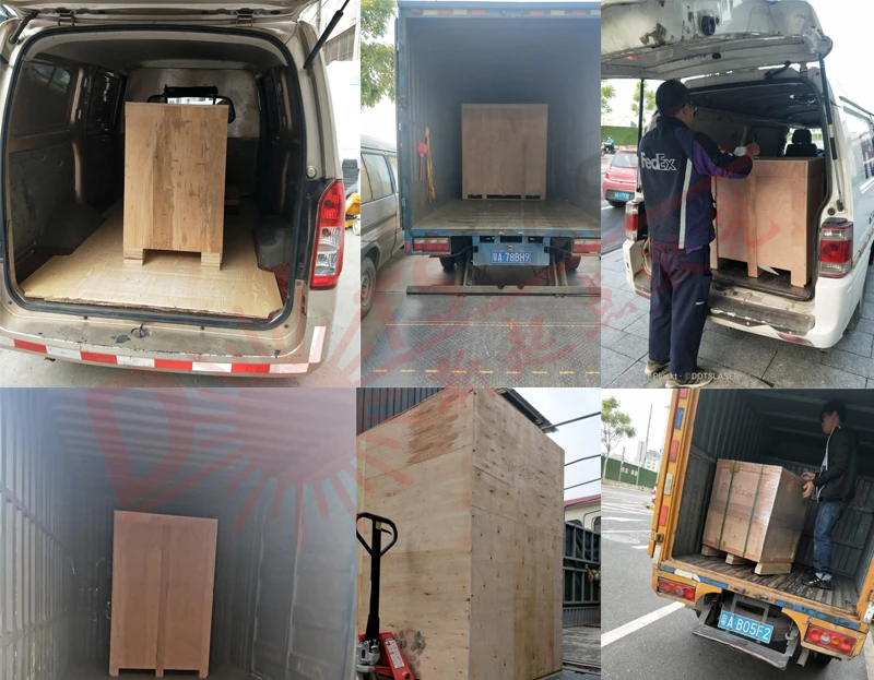 shipping laser
