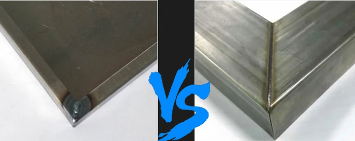 comparasion of laser welding comparasion of laser welding