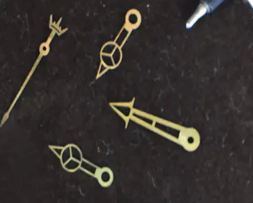 Laser cutting watch accessories